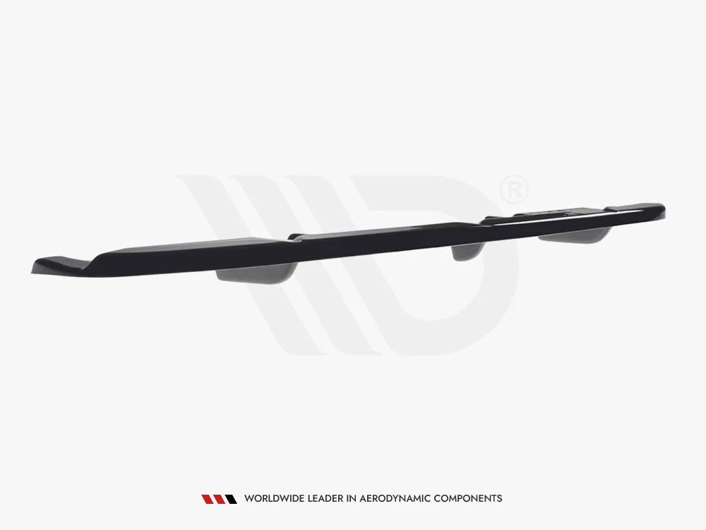 Maxton Design Central Rear Splitter with Vertical Bars Peugeot 508 SW MK2
