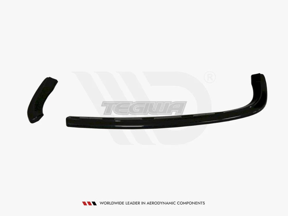Maxton Design Central Rear Splitter Without Vertical Bars Alfa Romeo 159 Single Exit Exhaust