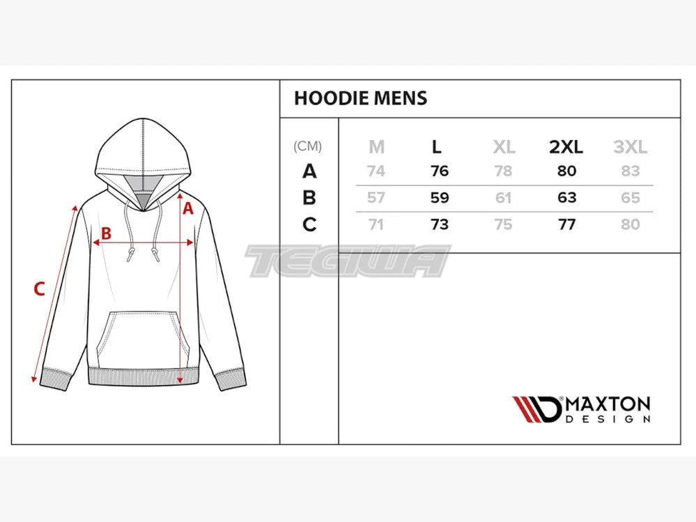 Maxton Design Classic Hoodie Mens - Grey