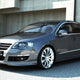 Maxton Design Front Bumper Spoiler Volkswagen Passat B6 R-line Style