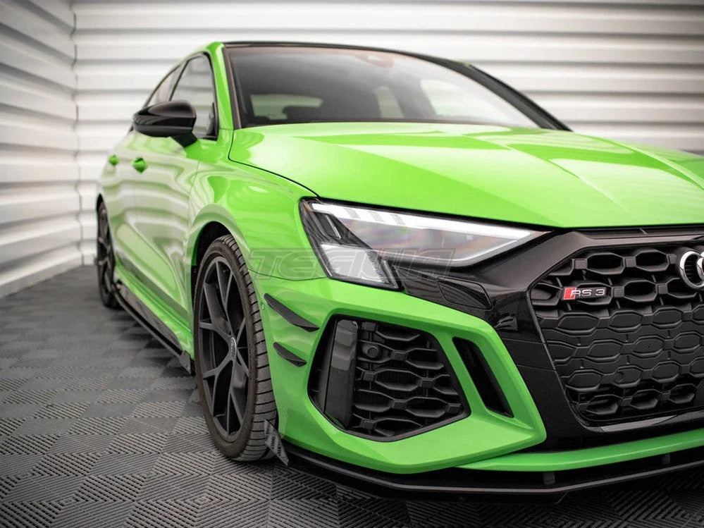 Maxton Design Front Bumper Wings Canards Audi RS3 8Y 2020-
