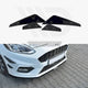 Maxton Design Front Bumper Wings Canards Ford Fiesta MK8 ST ST-Line