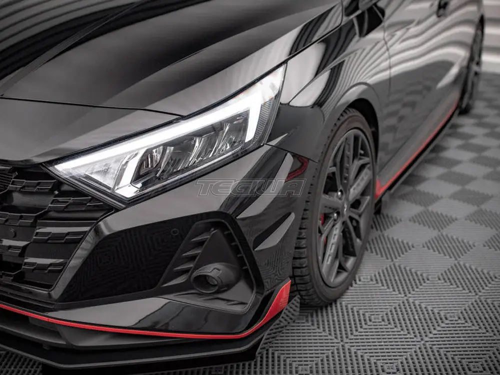 Maxton Design Front Bumper Wings Canards Hyundai I20 N MK3 2020-