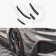 Maxton Design Front Bumper Wings Canards Hyundai I30 N Hatchback fastback MK3 Facelift 2020-