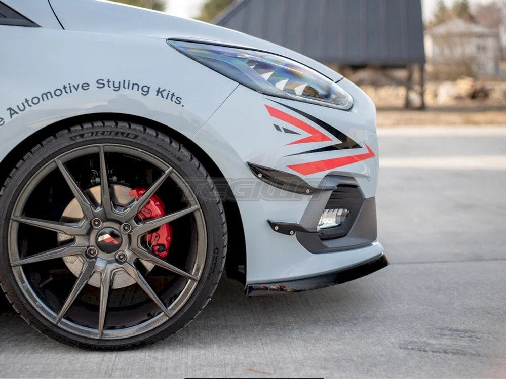 Maxton Design Front Bumper Wings Canards V.2 Ford Fiesta MK8 ST ST-Line