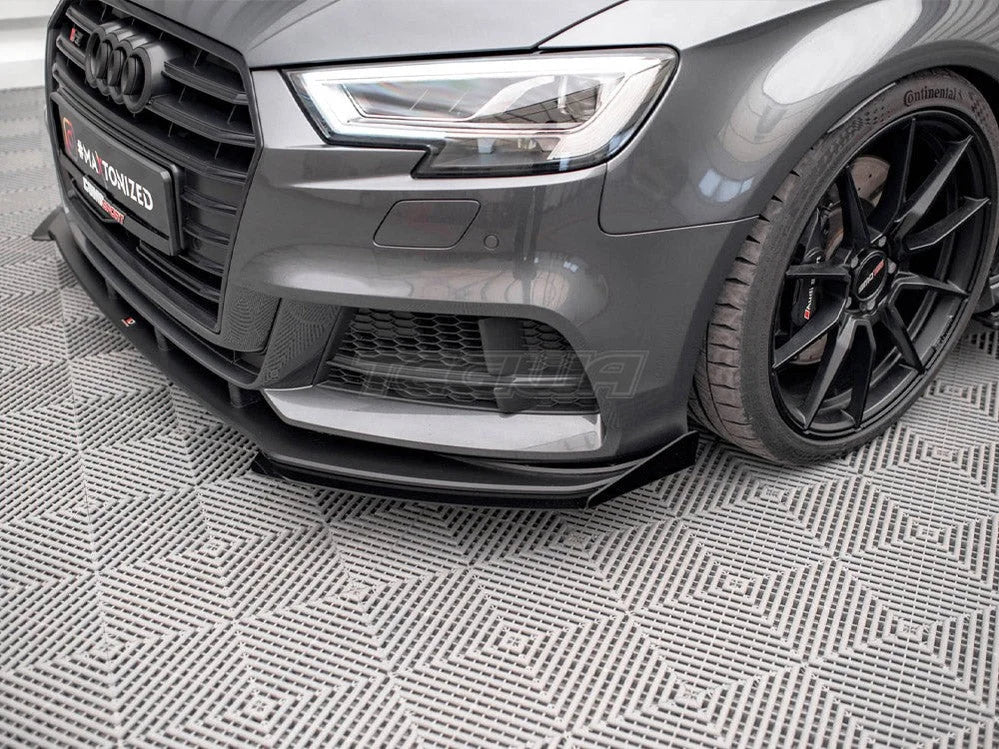 Maxton Design Front Flaps Audi S3 A3 S-Line Sportback 8V Facelift