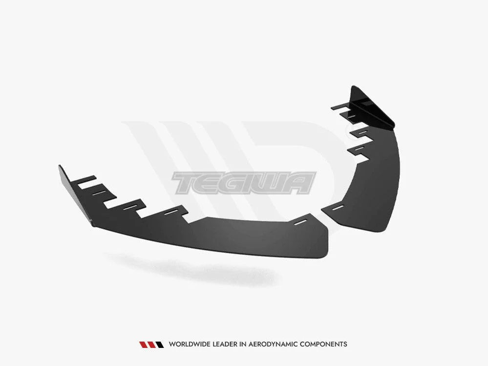 Maxton Design Front Flaps Audi S3 A3 S-Line Sportback 8V Facelift