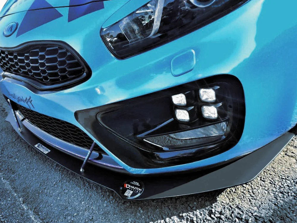 Maxton Design Front Racing Splitter KIA Cee'd GT MK2 15-18