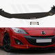 Maxton Design Front Racing Splitter Mazda 3 MK2 MPS