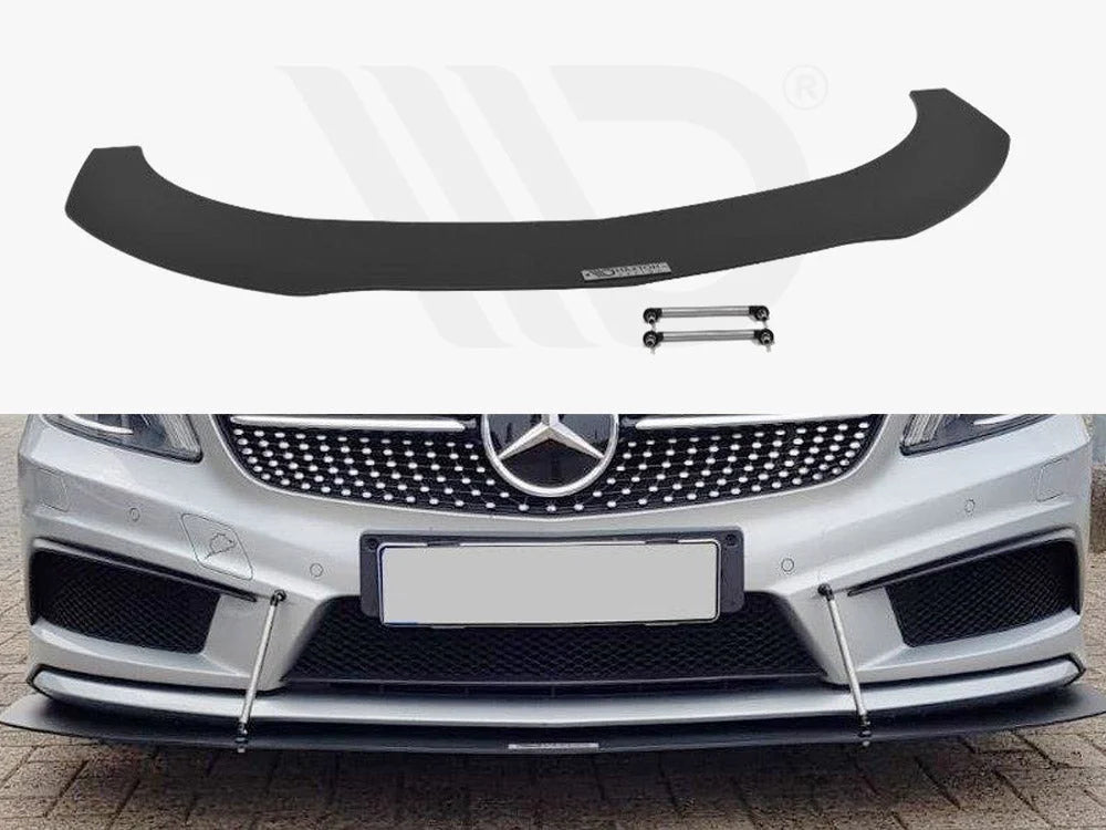 Maxton Design Front Racing Splitter Mercedes A W176 Amg-line 13-15