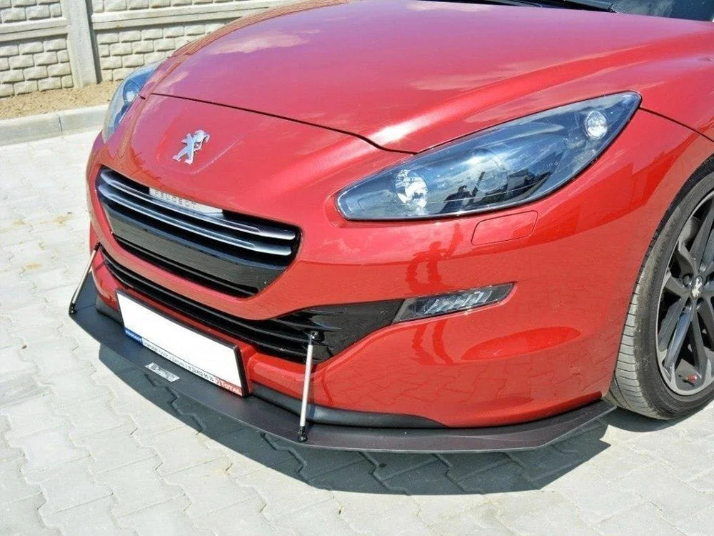 Maxton Design Front Racing Splitter Peugeot RCZ Facelift 2012-15