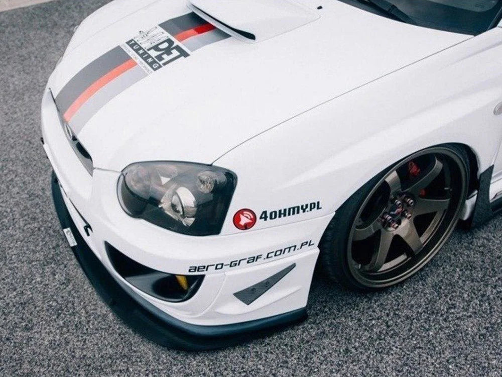 Maxton Design Front Racing Splitter Subaru Impreza WRX STI Blobeye