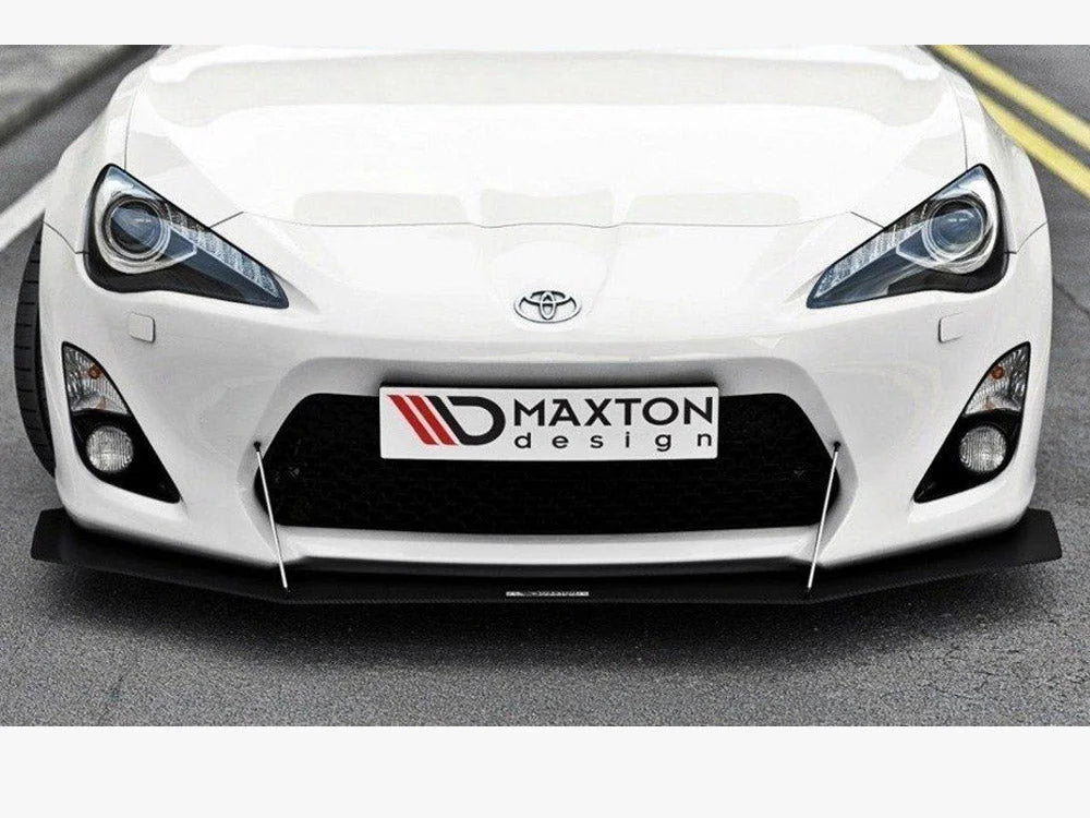 Maxton Design Front Racing Splitter Toyota GT86 Rb-design 12-16