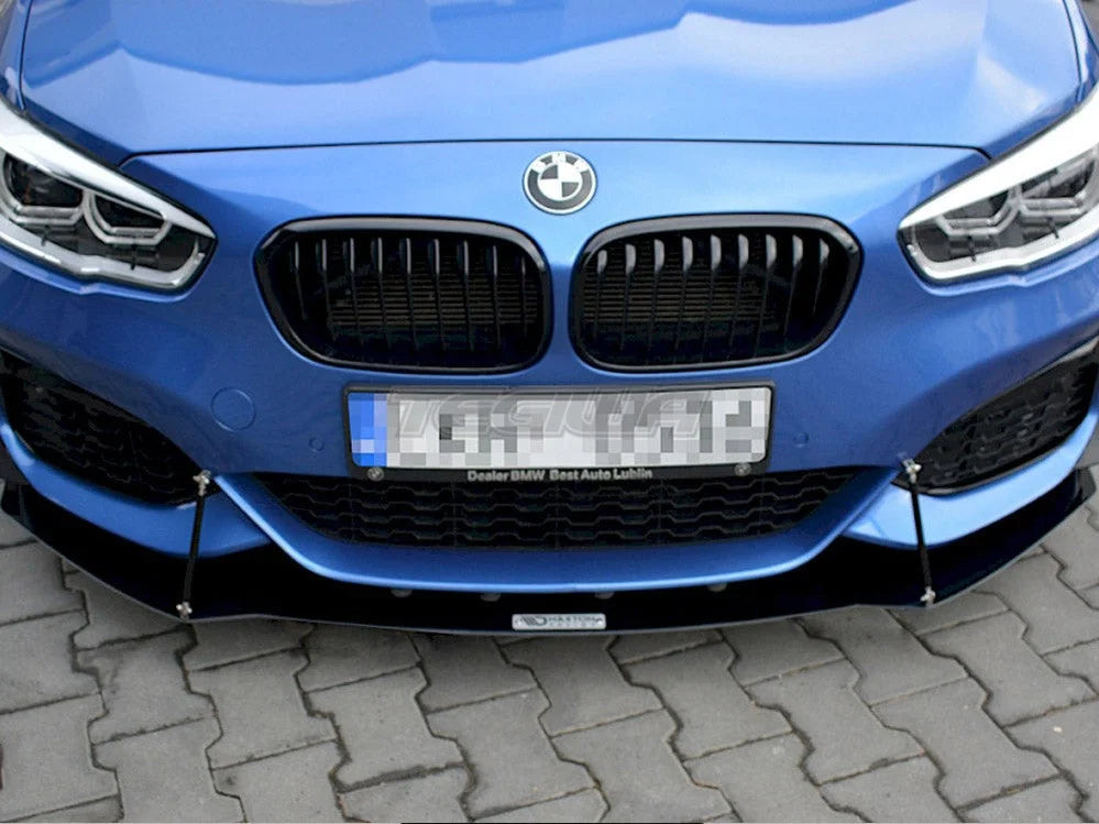 Maxton Design Front Racing Splitter V.1 BMW 1-Series F20 F21 M-power Facelift 2015-19
