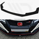 Maxton Design Front Racing Splitter V.1 Honda Civic IX Type R 15-17