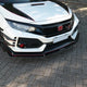 Maxton Design Front Racing Splitter V.1 Honda Civic MK10 Type-r 2017-UP
