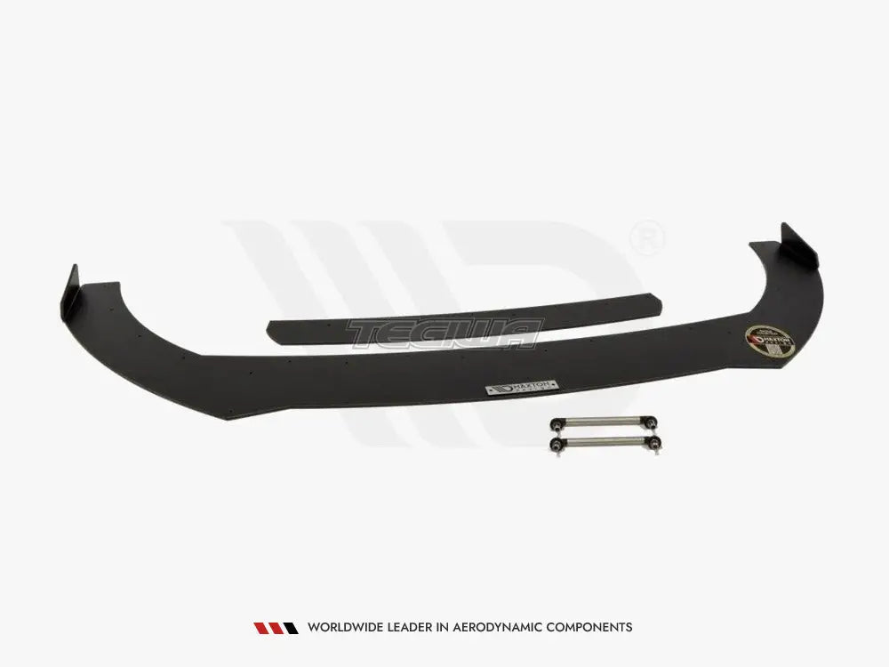 Maxton Design Front Racing Splitter V.2 Ford Focus 3 ST Facelift