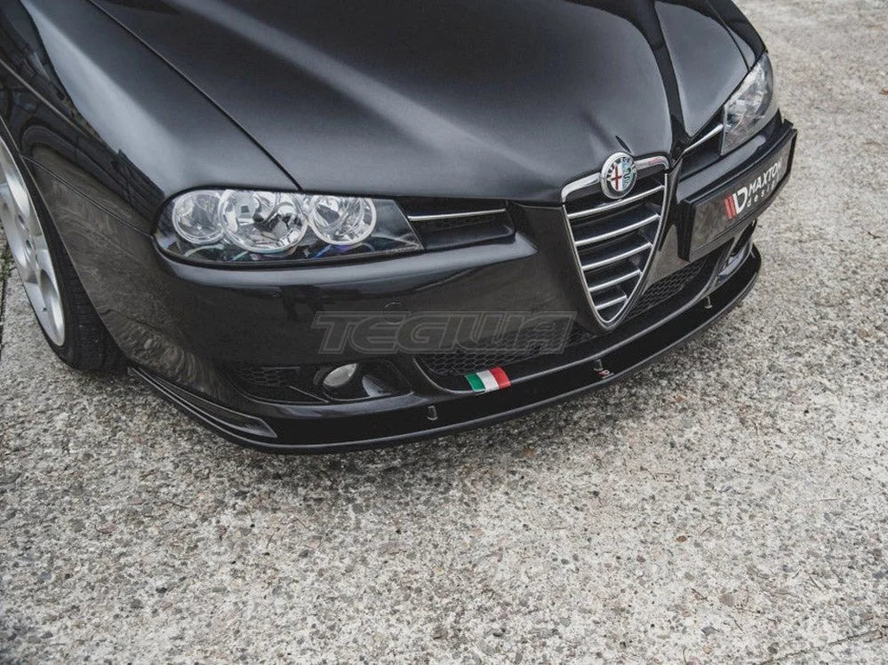 Maxton Design Front Splitter Alfa Romeo 156 Facelift 03-06