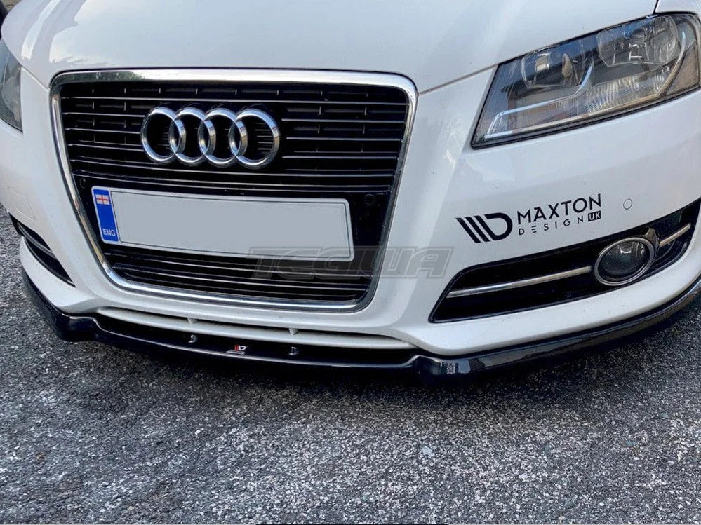 Maxton Design Front Splitter Audi A3 8P Facelift 08-13