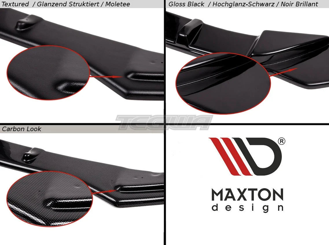 Maxton Design Front Splitter Audi A5 8T For Standard Version OF A5 09-11