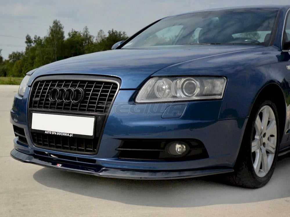 Maxton Design Front Splitter Audi A6 C6 S-line Pre-facelift 08-11