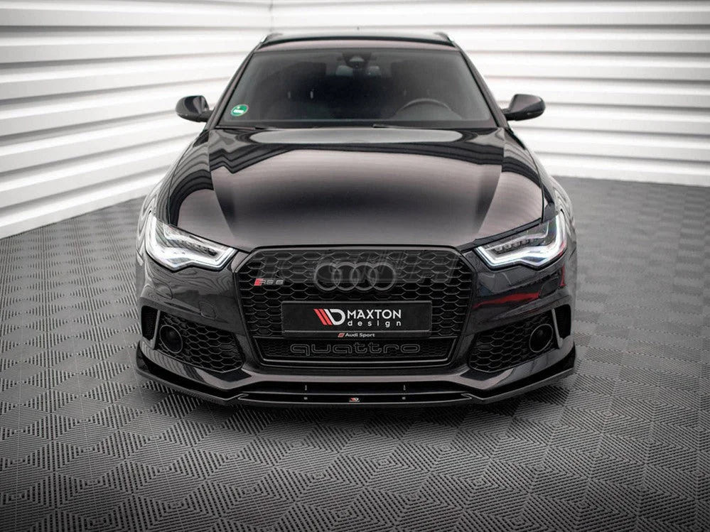 Maxton Design Front Splitter Audi A6 RS6 Style C7 11-17