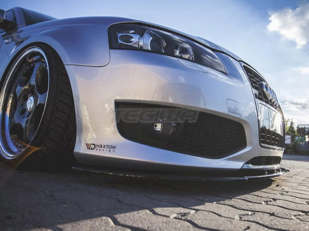 Maxton Design Front Splitter Audi S3 8P 06-08