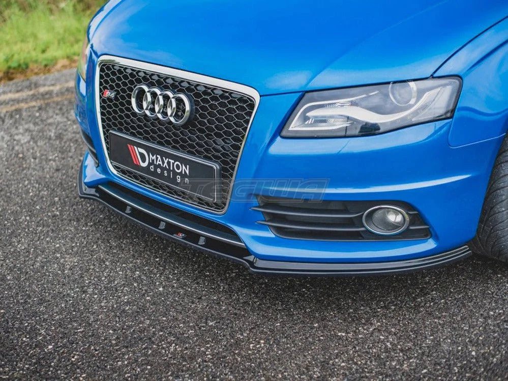 Maxton Design Front Splitter Audi S4 A4 S Line 09-11