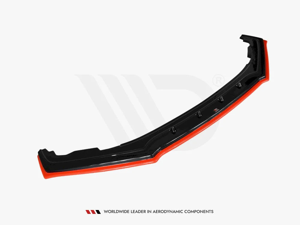Maxton Design Front Splitter Black & Red V.4 Subaru BRZ Facelift 17-20