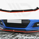 Maxton Design Front Splitter Black & Red V.5 Subaru BRZ Facelift 17-20