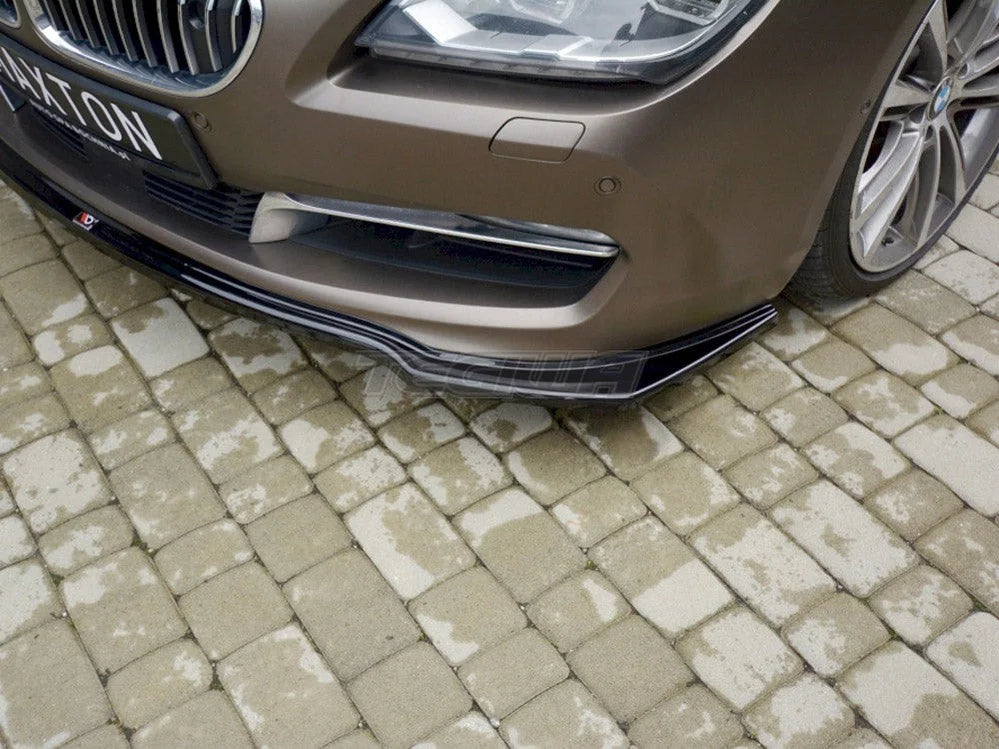 Maxton Design Front Splitter BMW 6-Series Gran Coupe 12-14