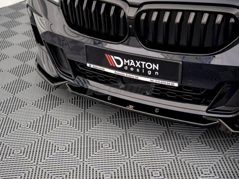 Maxton Design Front Splitter BMW 6-Series GT M-pack G32 Facelift 2020-