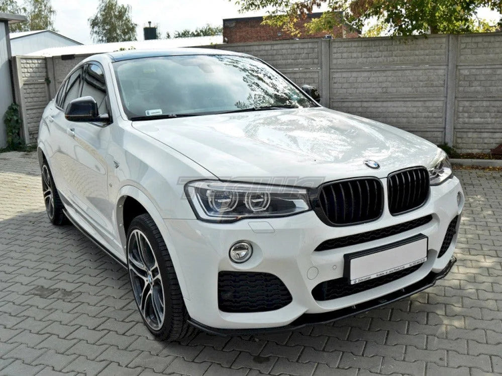 Maxton Design Front Splitter BMW X4 M-pack 2014-UP