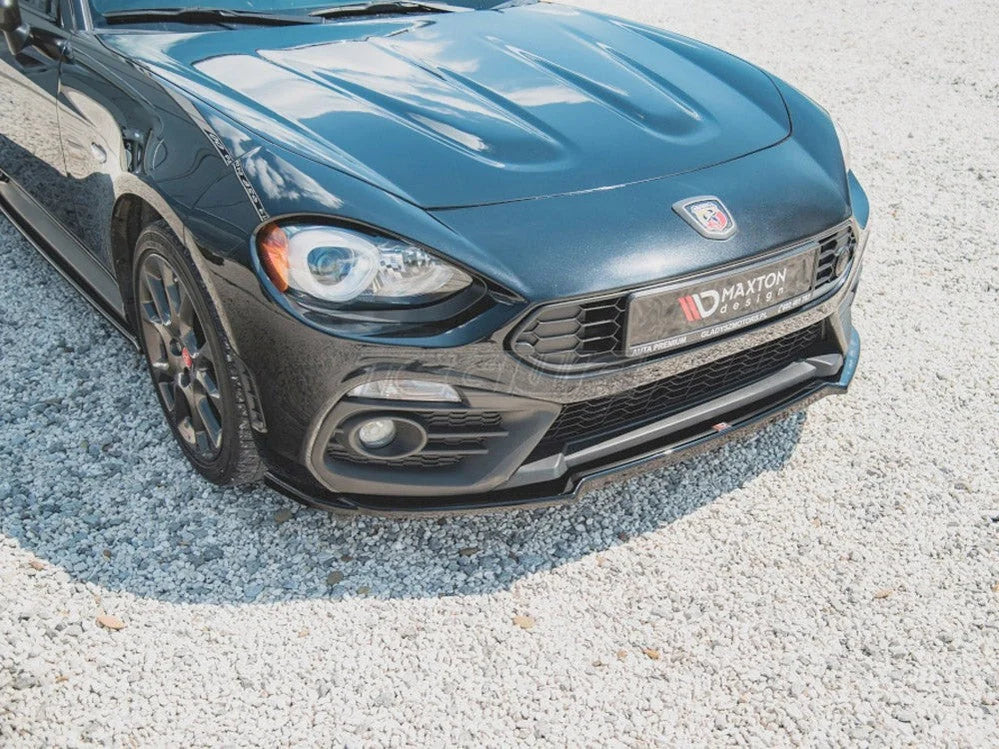 Maxton Design Front Splitter Fiat 124 Spider Abarth 2017 -