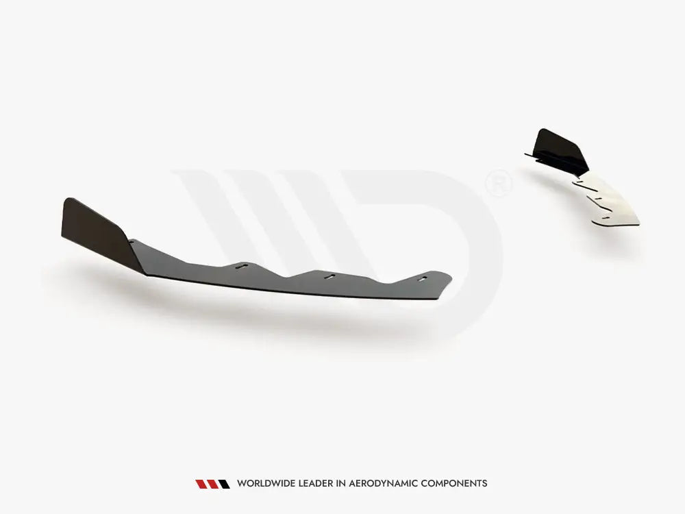 Maxton Design Front Splitter Flaps Ford Focus ST MK4 2019-