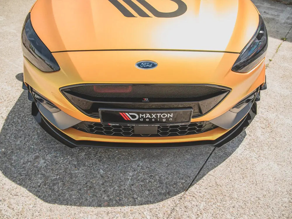 Maxton Design Front Splitter Flaps Ford Focus ST MK4 2019-