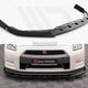 Maxton Design Front Splitter + Flaps Nissan GTR R35 Facelift