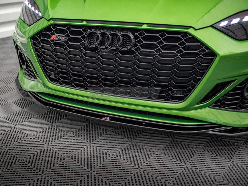 Maxton Design Front Splitter +flaps V.1 Audi RS5 F5 Facelift