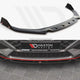 Maxton Design Front Splitter +flaps V.1 Hyundai I30 N Hatchback fastback MK3 Facelift 2020-