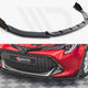 Maxton Design Front Splitter +flaps V.1 Toyota Corolla GR Sport Hatchback XII 2019-