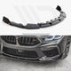 Maxton Design Front Splitter +flaps V1 BMW M8 GRAN Coupe F93 2019-