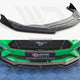 Maxton Design Front Splitter + Flaps V1 Ford Mustang GT MK6 Facelift 2017-