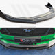 Maxton Design Front Splitter + Flaps V2 Ford Mustang GT MK6 Facelift 2017-