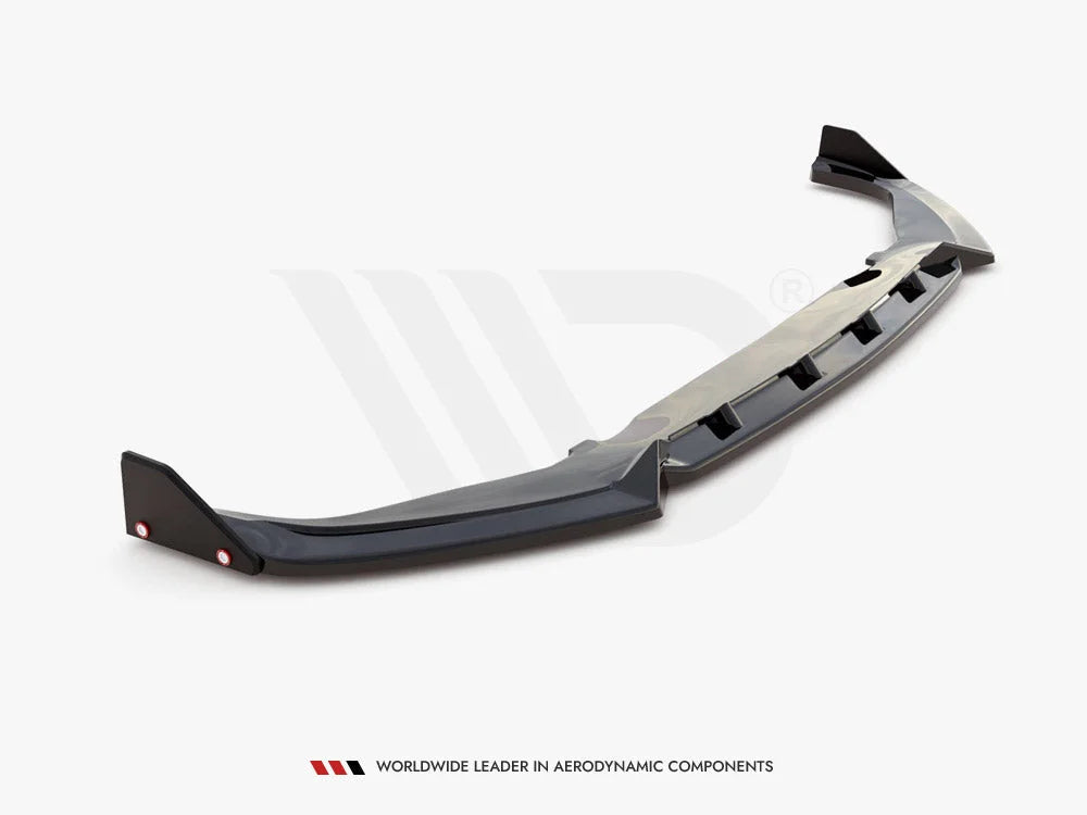 Maxton Design Front Splitter +flaps V2 Toyota GR Yaris MK4 2020-