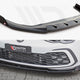 Maxton Design Front Splitter +flaps V3 Volkswagen Golf 8 GTI R-line 20-