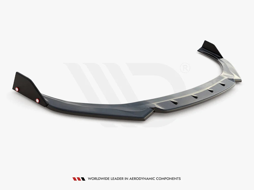 Maxton Design Front Splitter +flaps V6 Hyundai I30 N MK3 Hatchback fastback 01-20