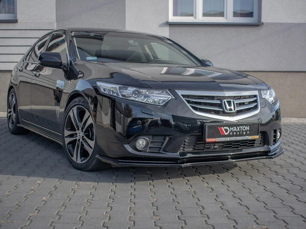 Maxton Design Front Splitter Honda Accord MK8 Facelift CU Series 01-15