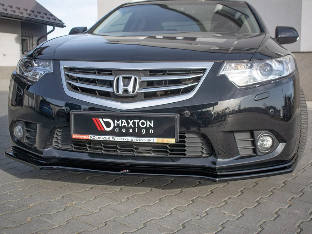Maxton Design Front Splitter Honda Accord MK8 Facelift CU Series 01-15