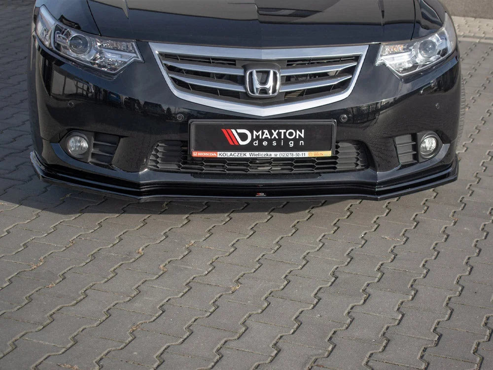 Maxton Design Front Splitter Honda Accord MK8 Facelift CU Series 01-15