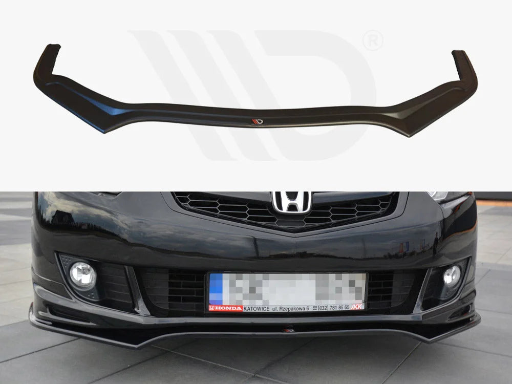 Maxton Design Front Splitter Honda Accord MK8 Type-s Cu-series Pre-facelift Sedan 09-11